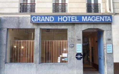 Grand Hotel Magenta Paris Exterior foto